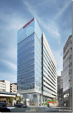 Konami : Un centre pour eSportifs en construction à Tokyo