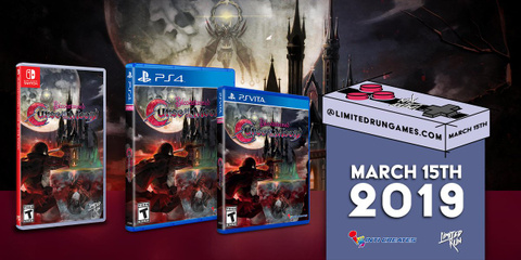 Bloodstained : Curse of the Moon - une édition physique et une collector chez Limited Run Games