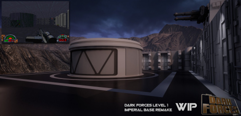 Star Wars : Dark Forces - les décors du FPS de 1995 recréés sous Unreal Engine 4 