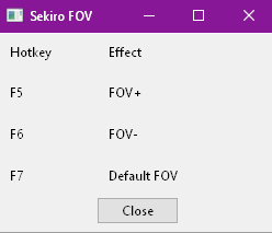 Sekiro, mod FoV : comment l'installer et l'utiliser, notre guide