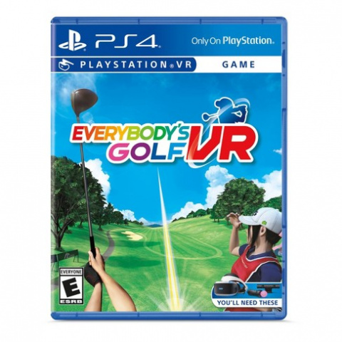 Everybody's Golf VR sur PS4