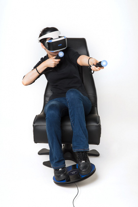 PS VR : le contrôleur de mouvement piloté au pied 3dRudder sera disponible en juin