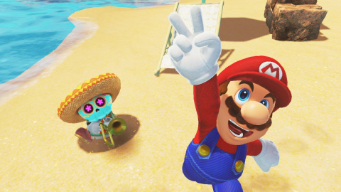 Super Mario Odyssey : les trois mini-missions seront aussi jouables sans les lunettes VR