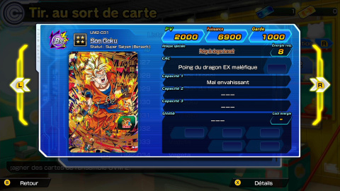 Super Dragon Ball Heroes World Mission : Deck optimisé Missions Perso.