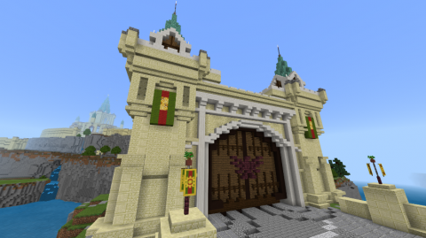 Minecraft : Nintendo met en lumière une reproduction du château d'Hyrule