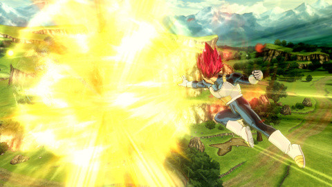 Dragon Ball Xenoverse 2 : Vegeta SSJ God nous montre son visage