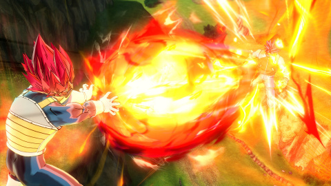 Dragon Ball Xenoverse 2 : Vegeta SSJ God nous montre son visage
