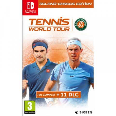 Tennis World Tour Roland-Garros Edition sur Switch