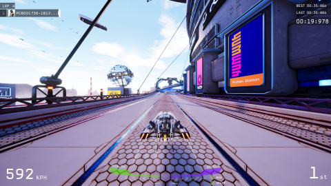 Pacer : nouveau tour de piste futuriste pour le WipEout-like - gamescom 2019