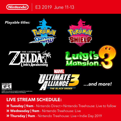 E3 2019 : Zelda Link's Awakening et Luigi's Mansion 3 seront jouables
