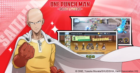 One Punch Man : Road to Hero - le jeu mobile est disponible