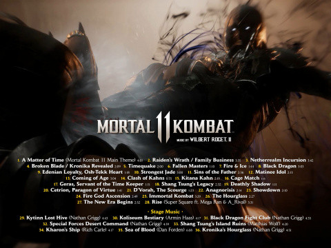 Mortal Kombat 11 : La bande-originale est disponible à l'écoute