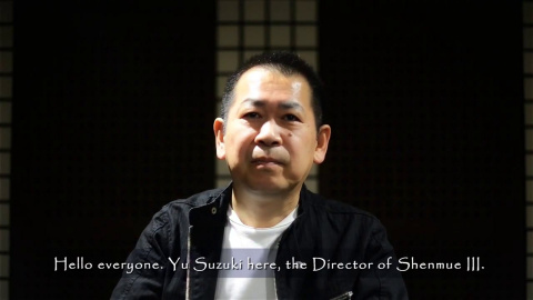 Shenmue 3 : La conférence donnée par Yu Suzuki à la Japan Expo sera retransmise