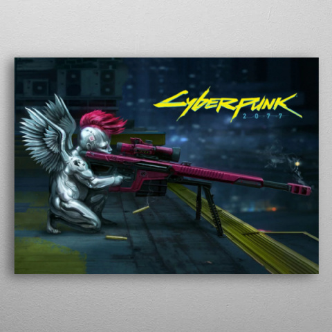 Cyberpunk 2077 : Une collection de posters métalliques commercialisée