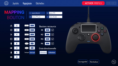 Manette Révolution Pro Controller 2 Nacon PS4 en réduction de 50€ sur Amazon !