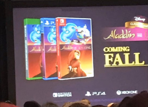 Aladdin et le Roi Lion auront droit à une compilation HD sur Switch, PS4 et Xbox One