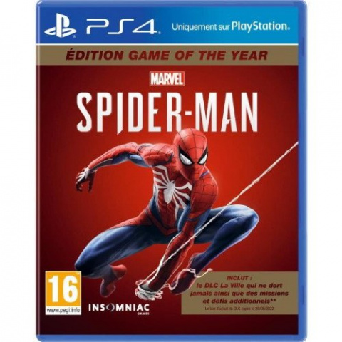 Marvel's Spider-Man : l'édition Game of the Year s'officialise avec l'ouverture des précommandes Amazon