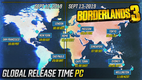 Borderlands 3 sera prétéléchargeable 48h à l'avance, y compris sur PC
