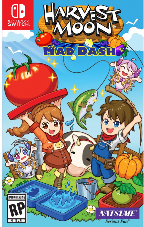 Harvest Moon : Mad Dash - Une date et une jaquette Switch pour l'Amérique du Nord