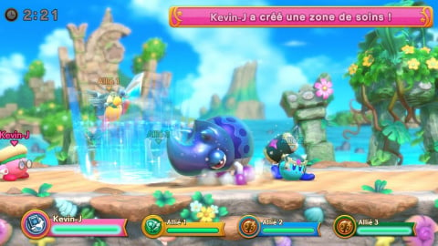 Super Kirby Clash a été téléchargé plus de 4 millions de fois