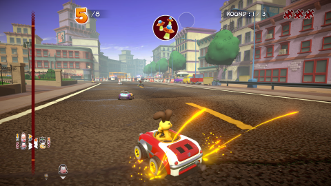 Garfield Kart Furious Racing ! dévoile de nouvelles images