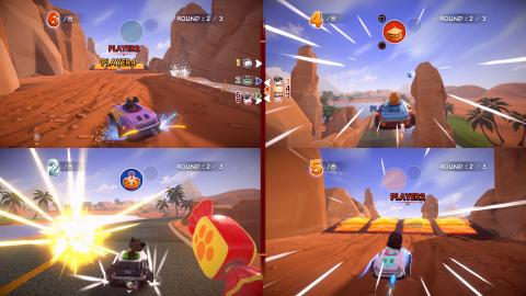 Garfield Kart Furious Racing ! dévoile de nouvelles images