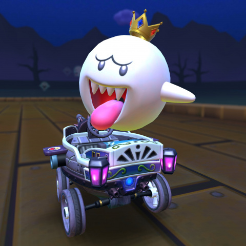 Mario Kart Tour : Luigi, King Boo et Waluigi arrivent avec la saison d'Halloween