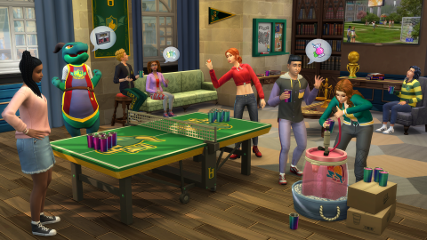 Les Sims 4 retournent en cours avec l'extension À la fac 