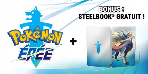 Pokémon Épée / Bouclier : un steelbook offert en cas de précommande sur l'eshop