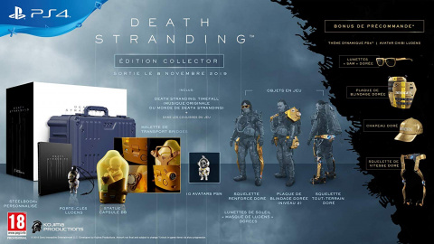 Death Stranding : PlayStation décortique l'édition collector et la PS4 Pro Édition limitée