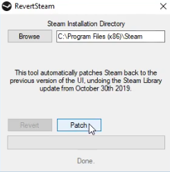 Steam : comment revenir à l'ancienne interface ?