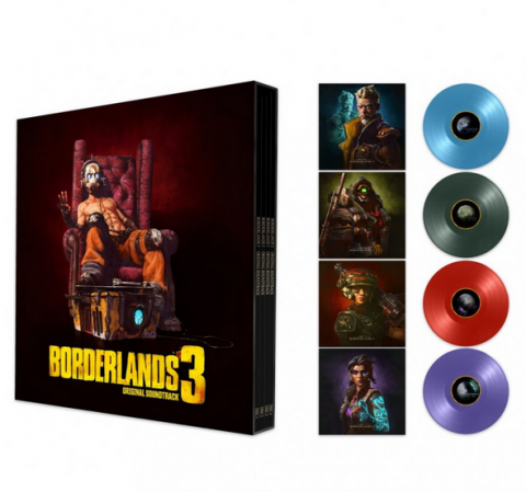 Borderlands 3 : Laced Records dédie des collections de vinyles au looter-shooter