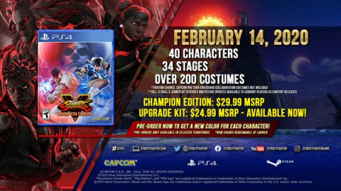Street Fighter V : Champion Edition en approche, avec l'arrivée de Gill