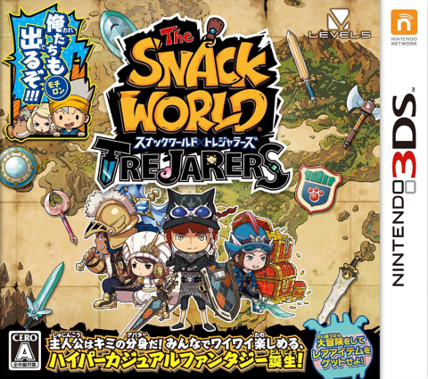 The Snack World sur 3DS
