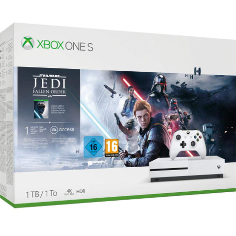 Black Friday : La Xbox One S et Jedi: Fallen Order passent à 179,99€