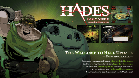 Hades : le rogue-like se met à jour avant sa sortie sur Steam