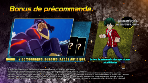 My Hero : One's Justice 2 dévoile son édition collector