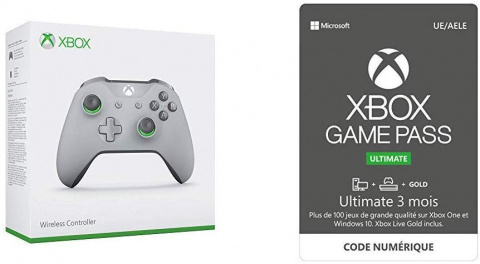 Manette Xbox One + 3 mois Xbox Game Pass Ultimate à 53,48€