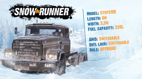 SnowRunner dévoile deux nouveaux véhicules