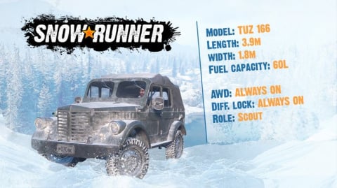 SnowRunner dévoile deux nouveaux véhicules
