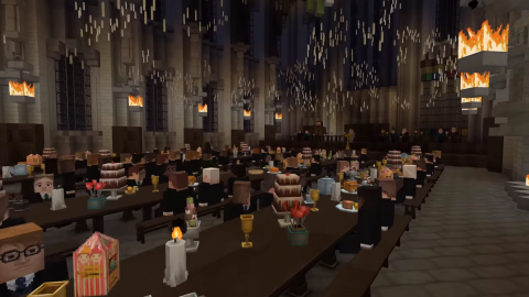 Minecraft : Un impressionnant mod Harry Potter en préparation