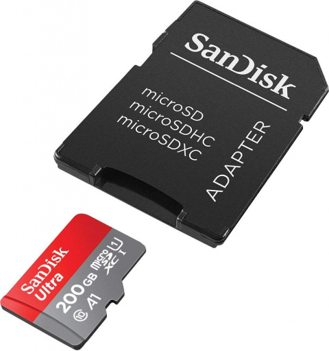 Carte SanDisk Micro SD à partir de 200Go en promotion !