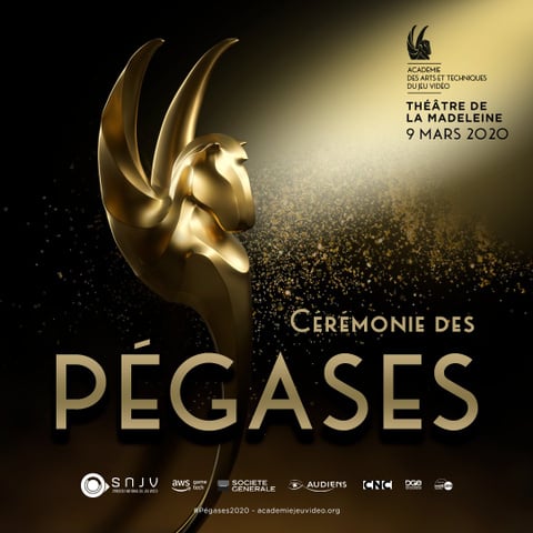 La cérémonie des Pégases du jeu vidéo se tiendra le 9 mars à Paris