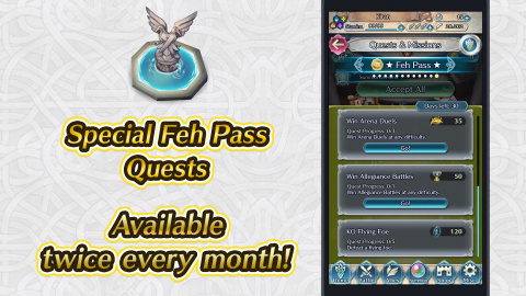 Fire Emblem Heroes va introduire le Pass Feh, un abonnement premium