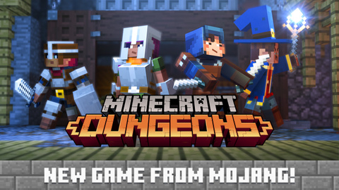 Minecraft Dungeons sur Switch