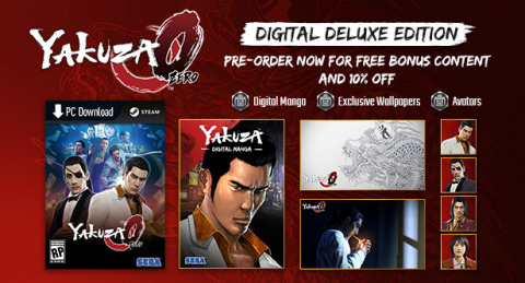 Yakuza Kiwami et Zero : Mise à niveau gratuite vers les versions Deluxe sur Steam