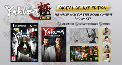 Yakuza Kiwami et Zero : Mise à niveau gratuite vers les versions Deluxe sur Steam