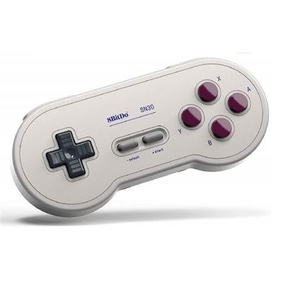 Nintendo Switch : Manette de jeu SN30 Pro G SNES Classic en promotion