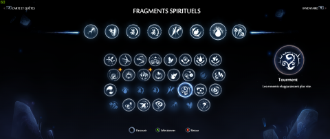 Fragments spirituels : Étendues Tourmentées