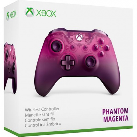 Promo sur manette Xbox One Edition Spéciale Phantom Magenta à la Fnac